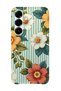 Samsung Galaxy S23 Fe Compatible Printed Transparent Phone Case |   Collection: Pastel Flowers