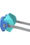 Dominator Children's Swimming Goggles 3-6 Years Old Swimming Glasses Blue - 3