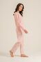 Most Wonderful Time of the Year Women's Pink Long Sleeve Pajama Set Pc9269-S-V2 - 7