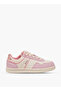 Girls Panelled Lace-Up Ankle Sneakers - 3