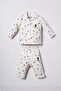 Baby Boy White Shirt Pajama Set Usb3107-C-V1