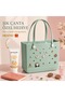 Women's Beach Bag – Perforated Eva Material – Water Resistant – Sunscreen Gift