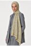 Mooncorn Nature Leaf Patterned Cotton Viscose Shawl 75X190 cm – Lightweight, Soft Textured, Suitable for 4 Seasons Women's Shawl - 2