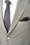 Khaki Suit Slim Fit Suit - 2