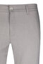 Gray Regular Fit Cotton Jogger Pants with Side Pockets - 2