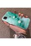 Poco C31 Compatible Silicone Edge Hard Back Case Couple Phone Case with Floral Pattern - 2