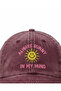 ''Always Sunny in My Mind'' Embroidered Washed Baseball Cap /''It's Always Sunny in My Mind'' Embroidered Washed Hat - 3