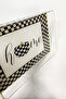 Patterned Plexiglass Tray for Serving and Presenting with Transparent Handles 35cm X 25 cm - 3
