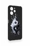 Redmi 12 Compatible Good and Evil Pattern Silicone Case - 3