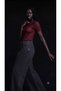 Women's Patterned Fine Knit T-Shirt - 7