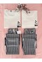 Men's Single Black and White Love (the Man in Couple Pajamas)