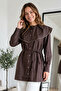 Baby Collar Shirt S0079 Brown - 4