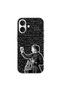 iPhone 17 Compatible Scientist 3 Design Transparent Case