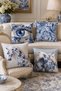 Set of 4 Pillow Covers with Horses and Eye Patterns from China - 2