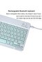 Ultra-Slim Bluetooth Keyboard and Mouse Combo Rechargeable Portable Wireless Keyboard Mouse - 3