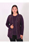Thin Suit with Short-Sleeved Blouse Inside and Jacket 5201t - 4