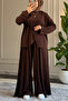 6612 - Stylish, Comfortable, Soft, Special Wanda Viscose Fabric, Diagonal Cut, Tunic Women's Set - 5