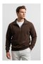 Unisex Zippered Stand-Up Collar Triple Advantage Comfortable Cut Sweatshirt - 2