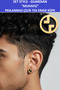 Zet Style “Guardian" – Guardian- Men's Single Earring - Stainless Steel - 4