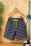 New Season Patterned Quick-Dry Boys' Shorts Swimwear - Children's Sea-Pool Shorts