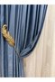 Decorative Leaf Background Curtain Holder | |   No Drilling & No Screws |   Practical Use |   1 Piece Antique - 2