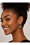 Steel Silver Color Ball Dangle Women's Earrings