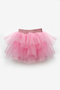 Pink Sequined One-Shoulder Crop Top and Tulle Skirt Girls' Set - Patrice - 4