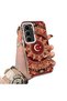 Infinix Hot 60 Pro Compatible Hard Acrylic Back Silicone Edge Lens Protection Case
