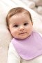 Baby Girl 2-Piece Cotton Bib with Moonlight Pattern and Snap Fasteners, Double Layer, Skin-Friendly (684302) - 4