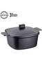 Msa Shop Casterra Square Cast Iron Pot 28X28X12,5 931845 - 3