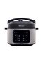 Multi Cooker HMC6SBK , 6 liters , Silver Finish