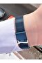 Women's Navy Blue Wicker Cord Multi-Display Wristwatch with 2 Year Warranty - 3