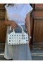 Women's New Season Stylish Crossbody & Shoulder Bag with Knitted Detail and Adjustable Strap Size: 26 X 17 cm - 2