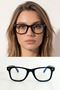 Ash Kare Blue Light Protected Transparent Glasses