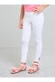 Girls Bow Detail Cotton Leggings