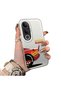 Vivo V50 Lite 4G/5G Compatible Hard Acrylic Back Silicone Edge Lens Protection Case