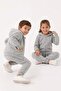 Unisex Kids Zippered Top and Bottom Tracksuit Set - 3