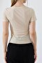 Women's Sandy Buckle Draped Blouse - 8