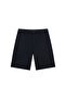 Men's Slim Twill Bermuda Shorts with Stretch Waist - 3