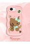 iPhone 16E Compatible Case Camera Protector Pink Silicone Couple Phone Case Kitty Pattern - 2
