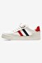 White Children's Sports Shoes with Mesh Sides - 3