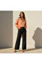 Tencel Longline Shirt with Chest Pocket - 3