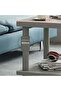 Modern Grey 2-Tier Rectangular Coffee Table with Lower Storage Shelf | Freestanding Living Room Center Table 80×40×52cm | Minimalist Sofa Side Table - 6