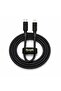 كابل iKonX (iKon) موديل V-04 – شحن فائق السرعة (من USB-C إلى Lightning) بطول 1 متر مع تصميم متين من النايلون المنسوج - 2