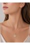 316L Steel Chain Gold Color Zircon Stone Star Model Women's Necklace - 2