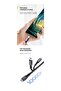 Nylon Braided Type-C to Type-C Fast Charging Cable 100W, 1.2M - 2
