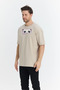 Unisex Oversize Embroidered Jujutsu Kaisen Panda Anime Design 100% Cotton T-Shirt - 3