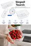 Mega 14-Piece Storage Container with Strainer and 32-Piece Portable Picnic Set White - 2
