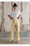 Girl's Knitted Trousers Yellow