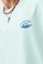 Oversize Printed Sleeveless T-Shirt Water Green - 6